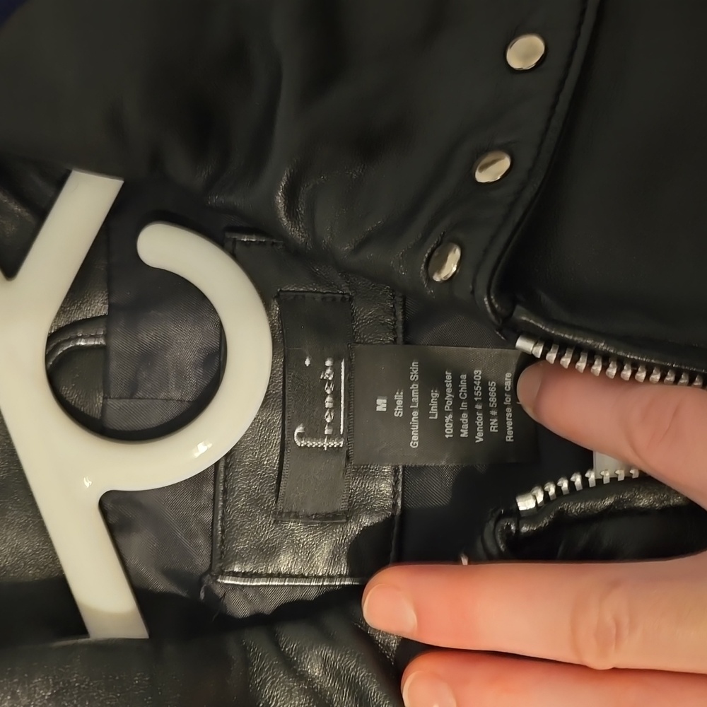 Frenchi's Punk Leather Jacket